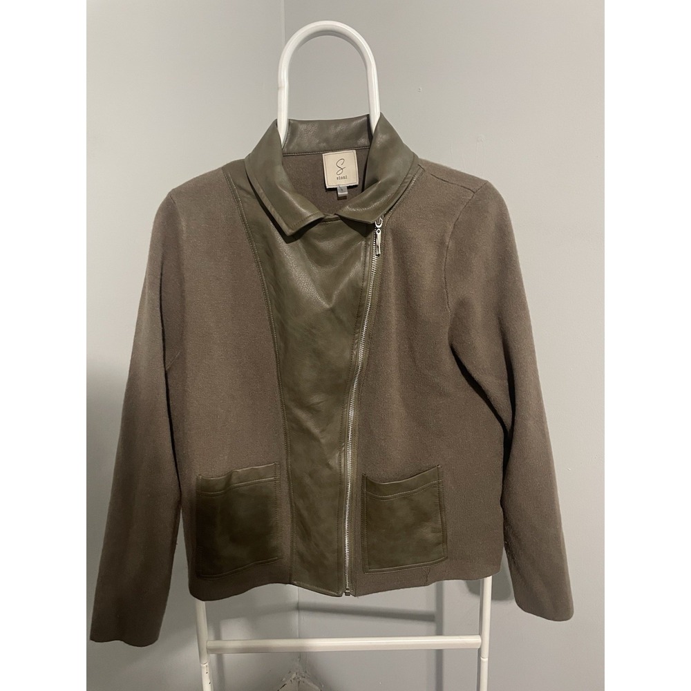 Womens Sioni  Moto style jacket by Sioni Size Large